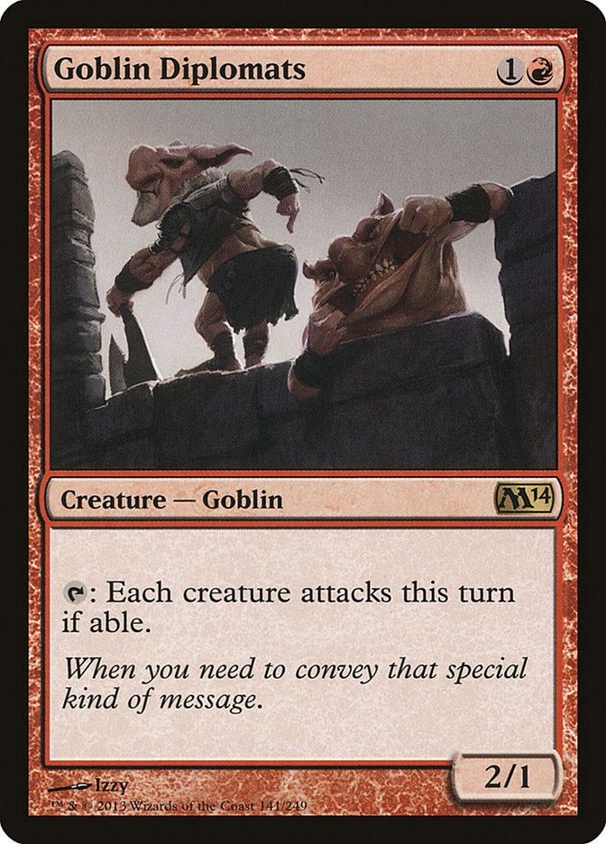 Goblin Diplomats [Magic 2014] | Chromatic Games