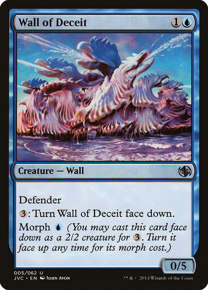 Wall of Deceit [Duel Decks Anthology] | Chromatic Games