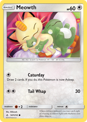 Meowth (147/214) [Sun & Moon: Unbroken Bonds] | Chromatic Games