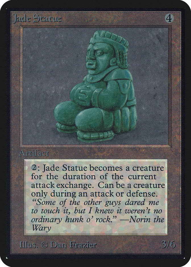 Jade Statue [Alpha Edition] | Chromatic Games