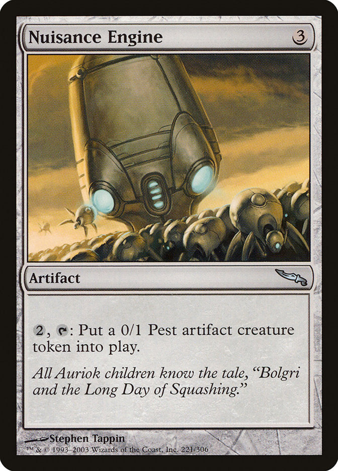 Nuisance Engine [Mirrodin] | Chromatic Games