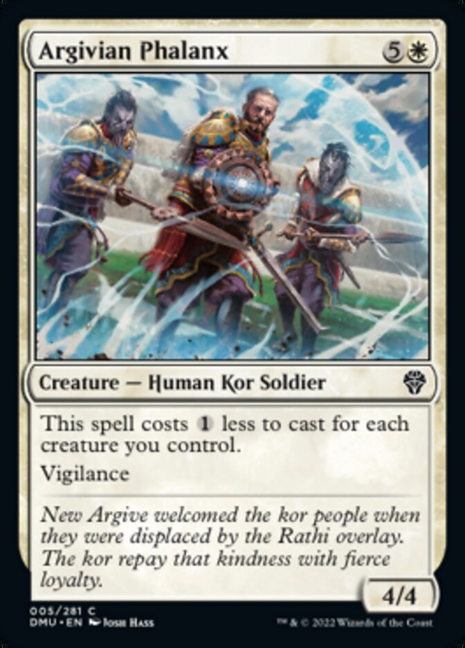 Argivian Phalanx [Dominaria United] | Chromatic Games