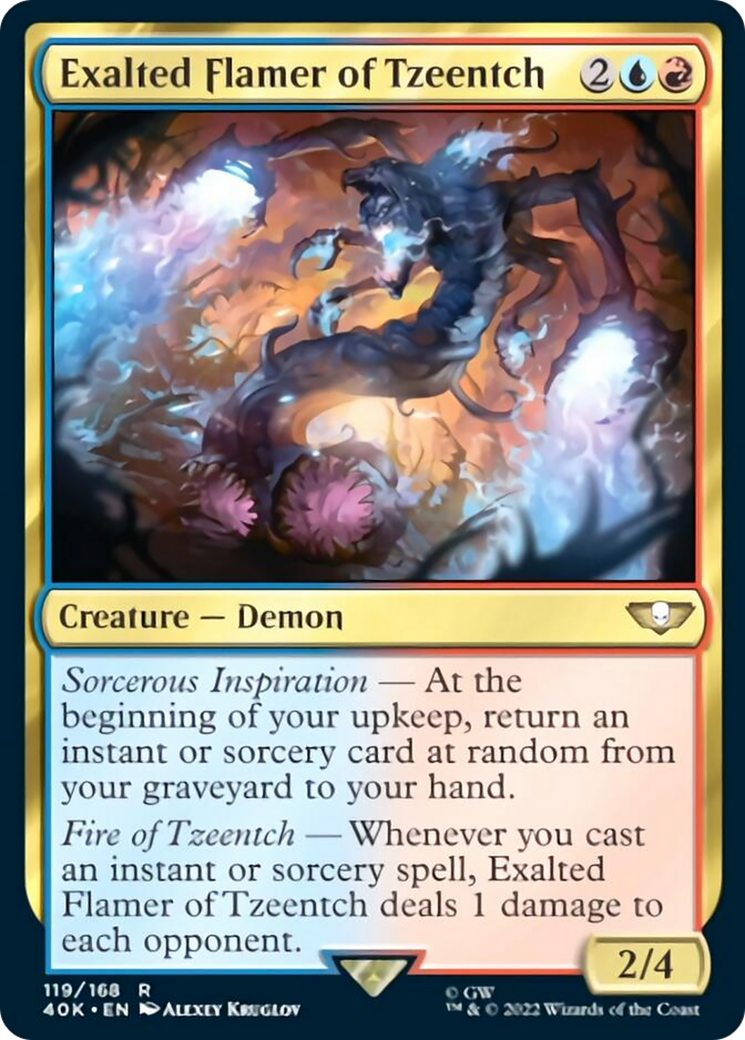 Exalted Flamer of Tzeentch [Warhammer 40,000] | Chromatic Games