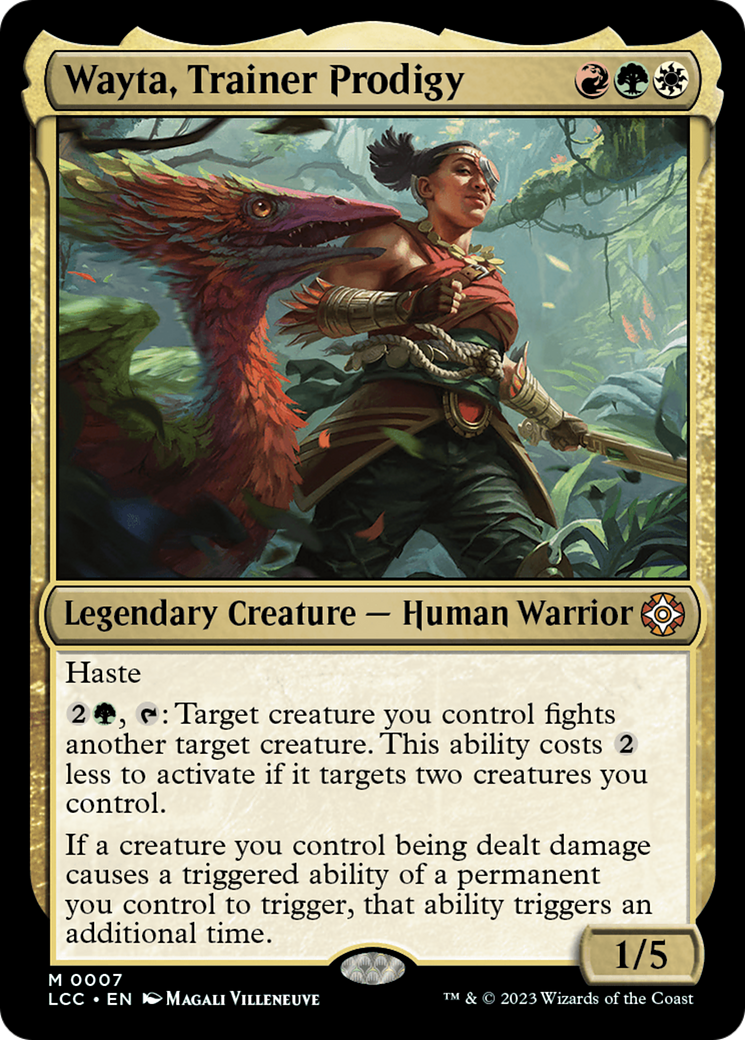 Wayta, Trainer Prodigy [The Lost Caverns of Ixalan Commander] | Chromatic Games