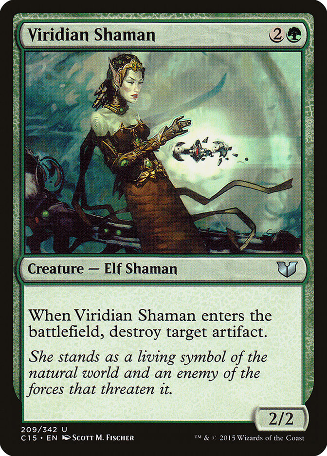 Viridian Shaman [Commander 2015] | Chromatic Games