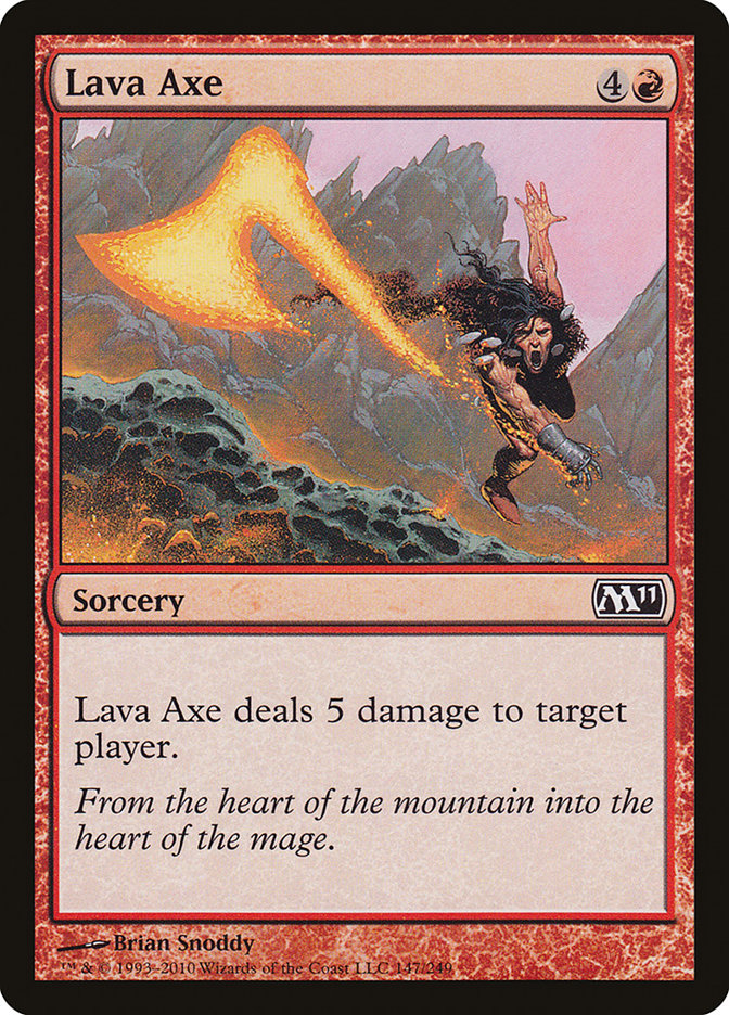 Lava Axe [Magic 2011] | Chromatic Games