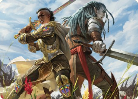 Join Forces Art Card [Dominaria United Art Series] | Chromatic Games