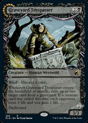 Graveyard Trespasser // Graveyard Glutton (Showcase Equinox) [Innistrad: Midnight Hunt] | Chromatic Games