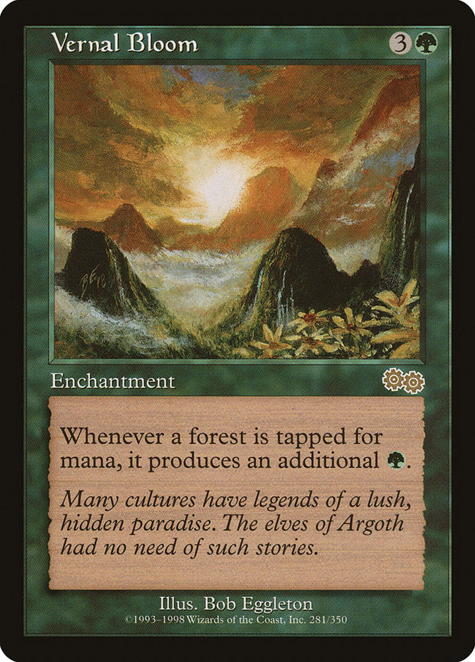Vernal Bloom [Urza's Saga] | Chromatic Games