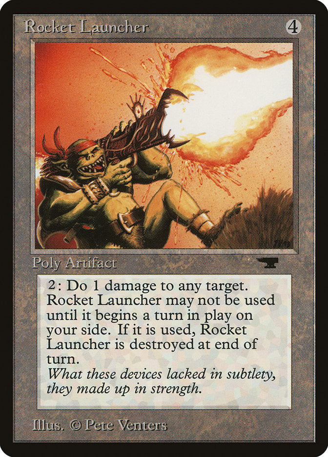 Rocket Launcher [Antiquities] | Chromatic Games