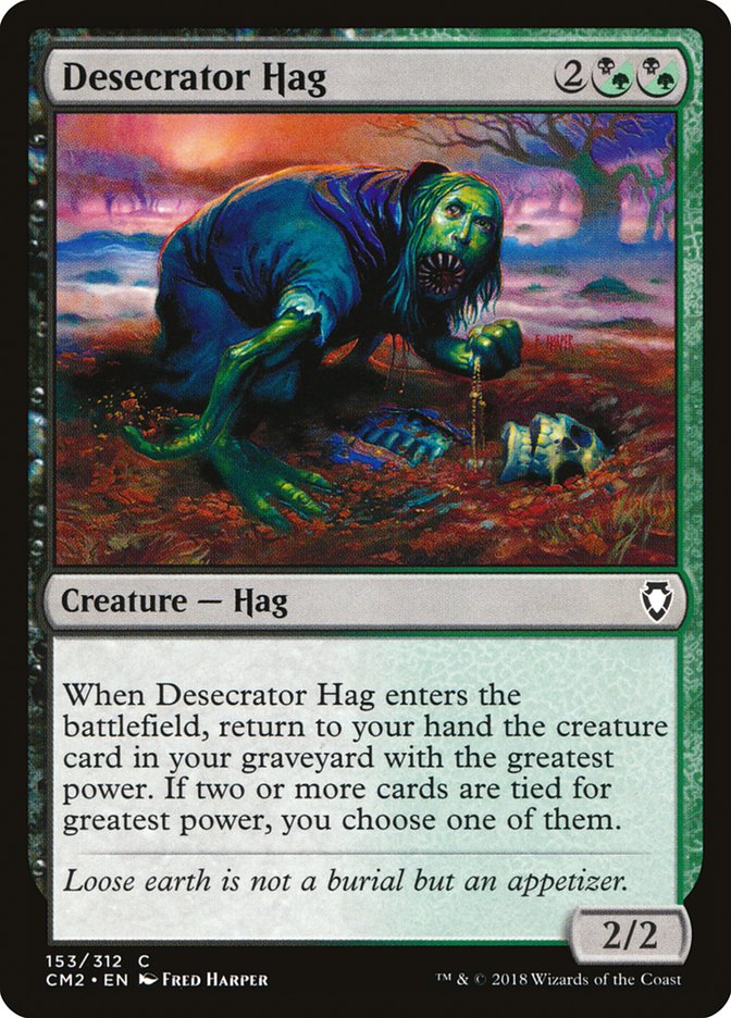 Desecrator Hag [Commander Anthology Volume II] | Chromatic Games