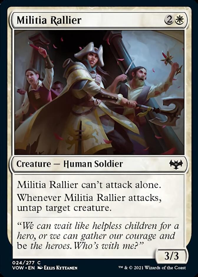 Militia Rallier [Innistrad: Crimson Vow] | Chromatic Games