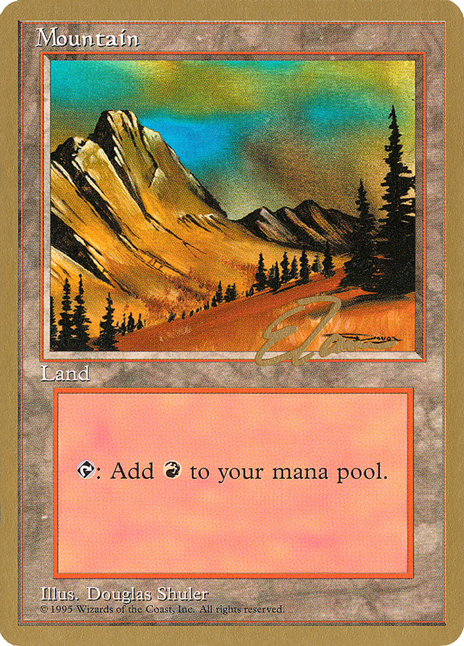 Mountain (et375) (Eric Tam) [Pro Tour Collector Set] | Chromatic Games