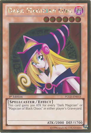 Dark Magician Girl [PGLD-EN033] Gold Rare | Chromatic Games