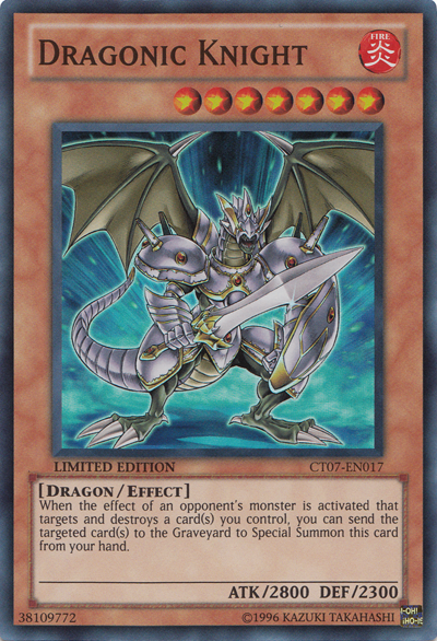 Dragonic Knight [CT07-EN017] Super Rare | Chromatic Games