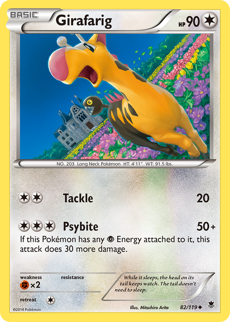 Girafarig (82/119) [XY: Phantom Forces] | Chromatic Games