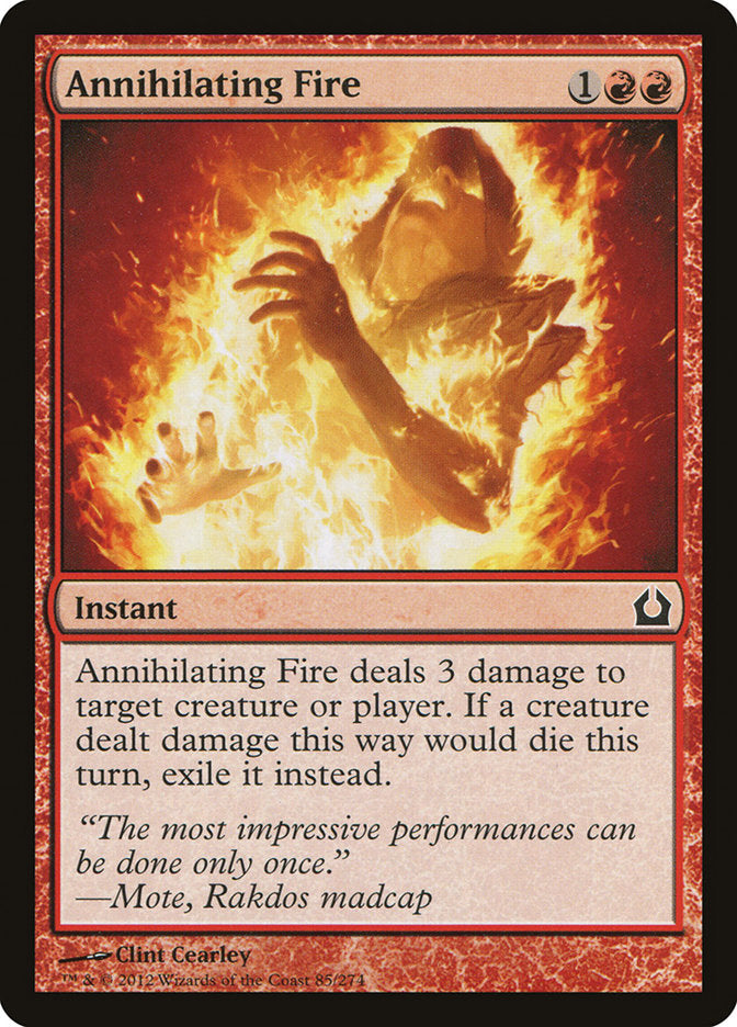 Annihilating Fire [Return to Ravnica] | Chromatic Games