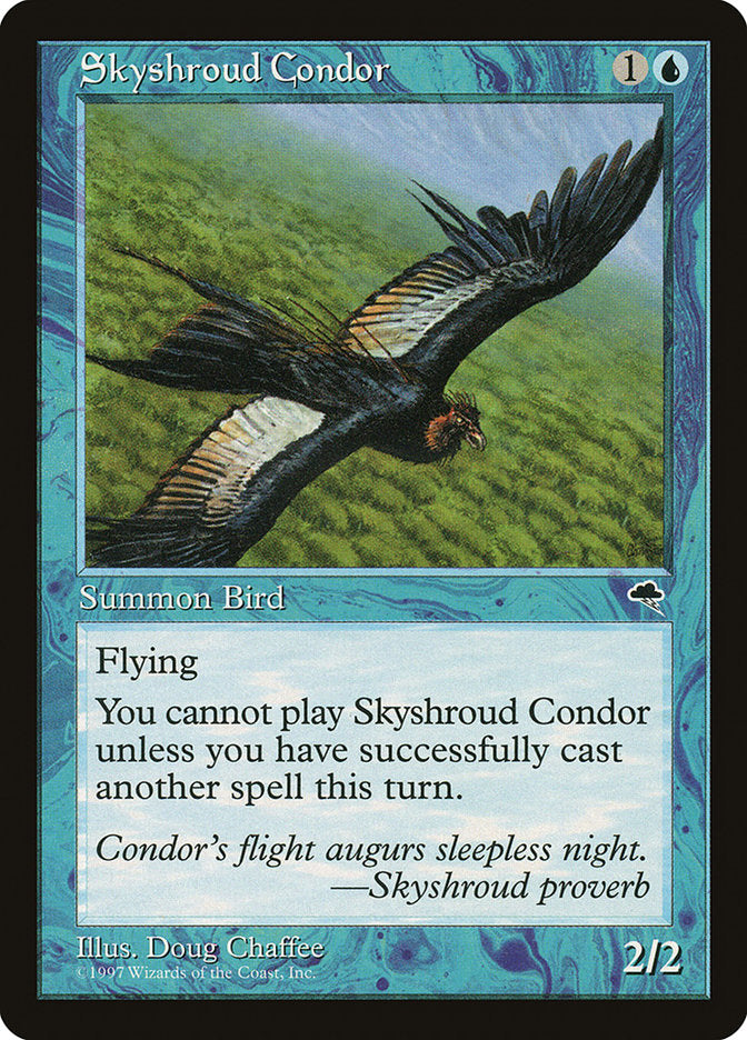 Skyshroud Condor [Tempest] | Chromatic Games