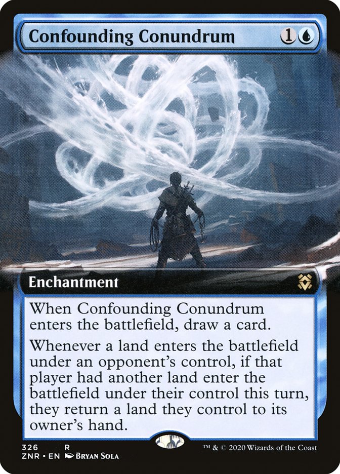 Confounding Conundrum (Extended Art) [Zendikar Rising] | Chromatic Games