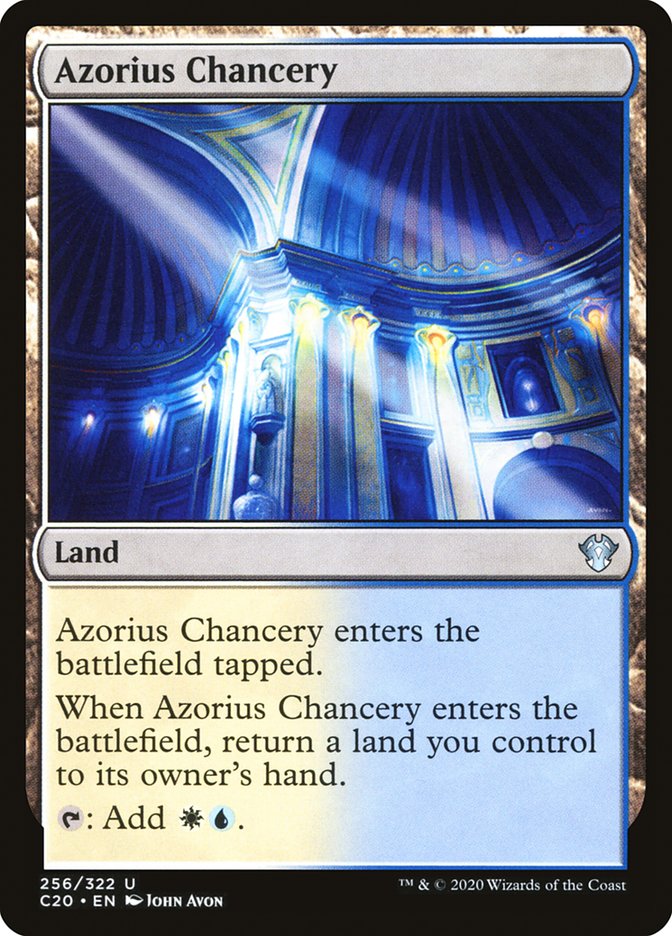 Azorius Chancery [Commander 2020] | Chromatic Games