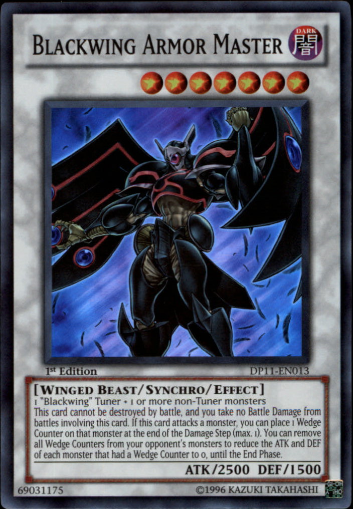 Blackwing Armor Master [DP11-EN013] Super Rare | Chromatic Games