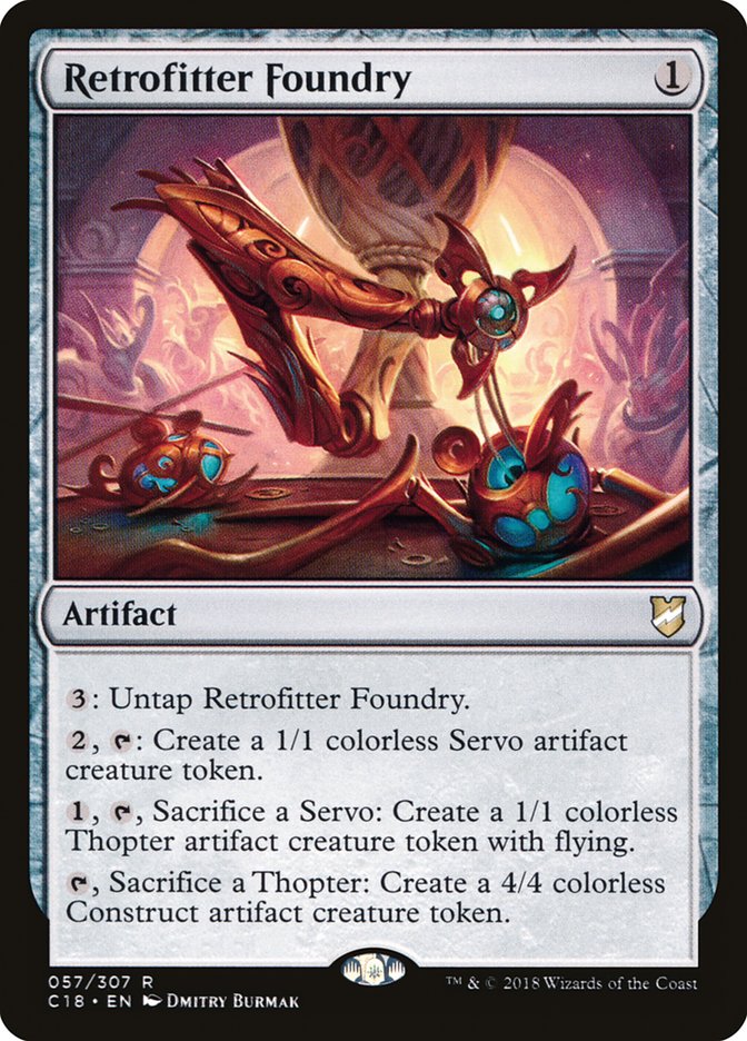 Retrofitter Foundry [Commander 2018] | Chromatic Games