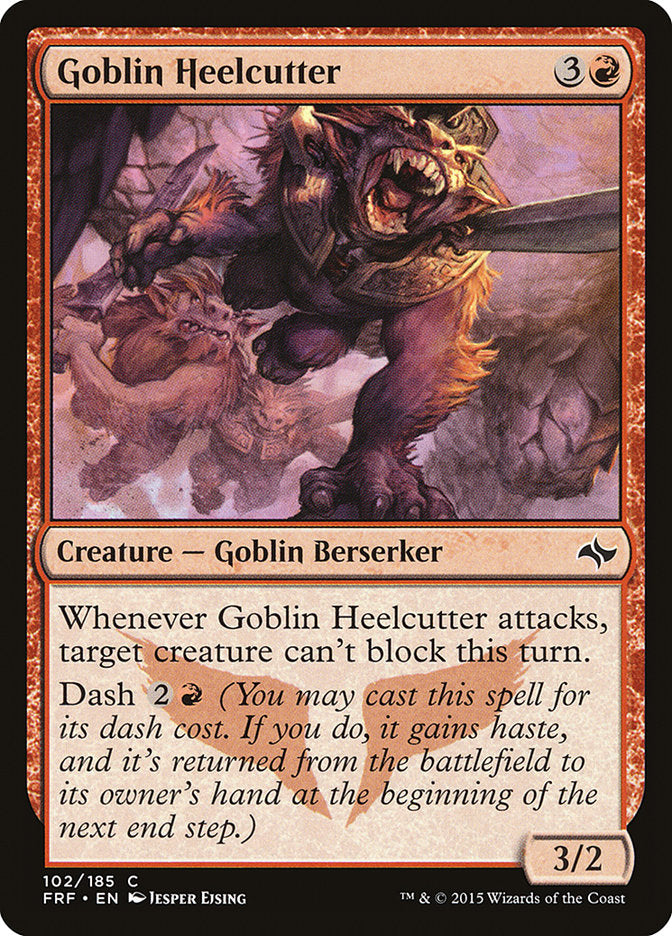 Goblin Heelcutter [Fate Reforged] | Chromatic Games