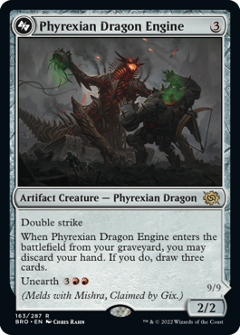 Phyrexian Dragon Engine [The Brothers' War] | Chromatic Games