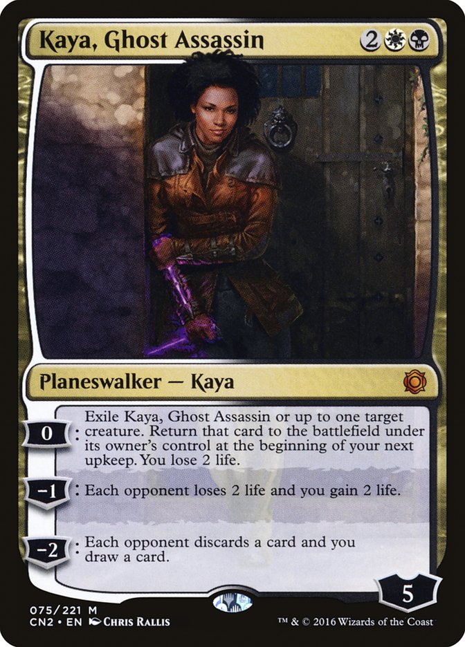 Kaya, Ghost Assassin (075/221) [Conspiracy: Take the Crown] | Chromatic Games