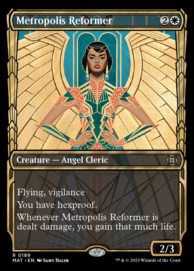 Metropolis Reformer (Showcase Halo Foil) [March of the Machine: The Aftermath] | Chromatic Games