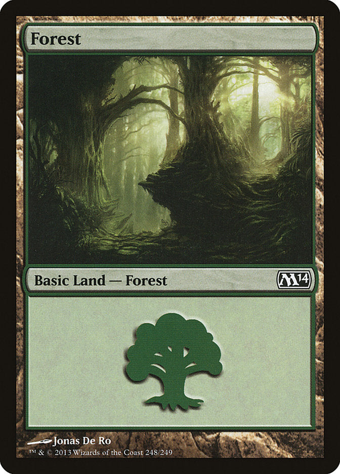 Forest (248) [Magic 2014] | Chromatic Games