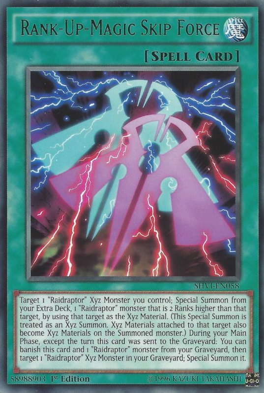 Rank-Up-Magic Skip Force [SHVI-EN058] Rare | Chromatic Games