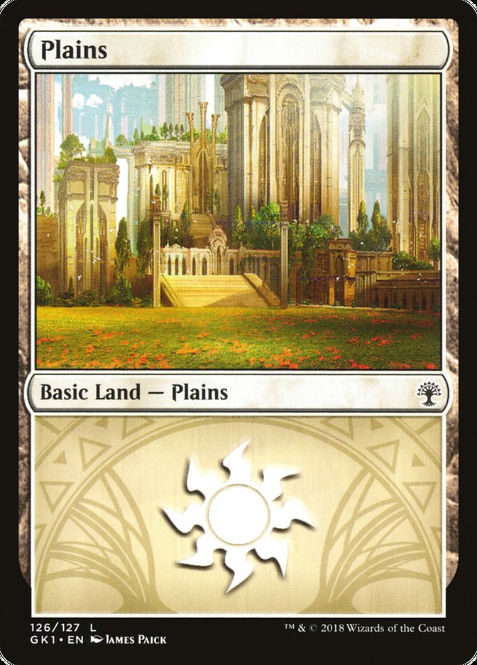 Plains (126) [Guilds of Ravnica Guild Kit] | Chromatic Games