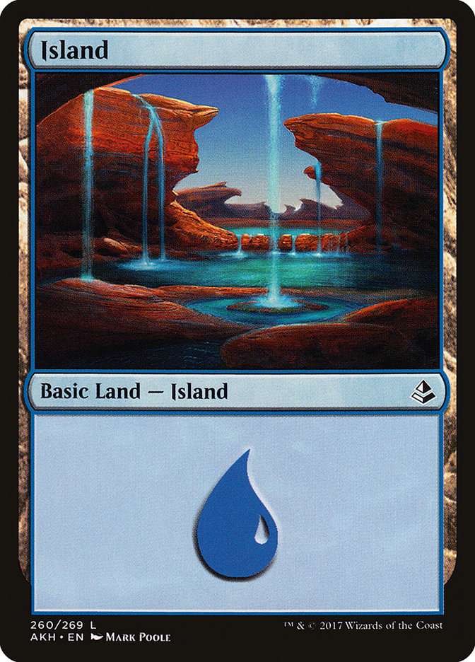 Island (260) [Amonkhet] | Chromatic Games