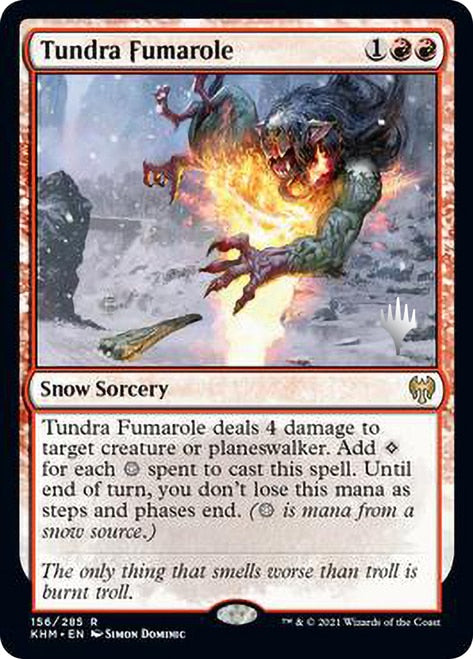 Tundra Fumarole (Promo Pack) [Kaldheim Promos] | Chromatic Games