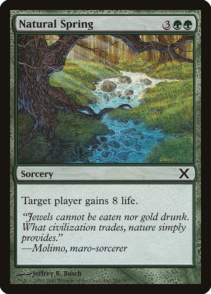 Natural Spring [Tenth Edition] | Chromatic Games