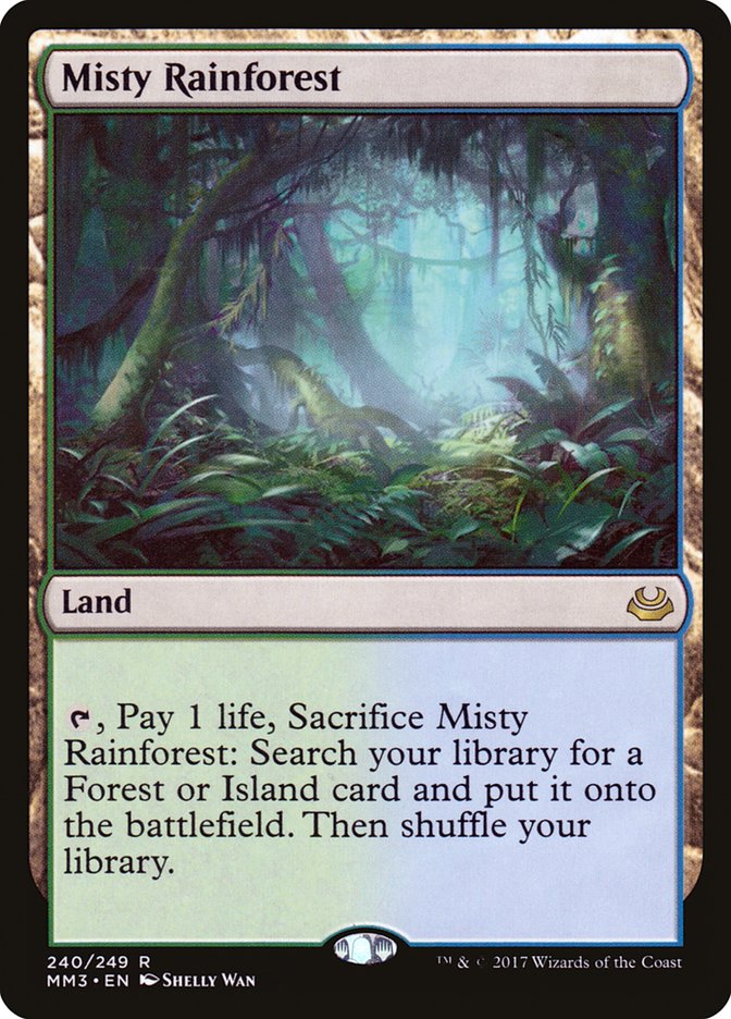 Misty Rainforest [Modern Masters 2017] | Chromatic Games