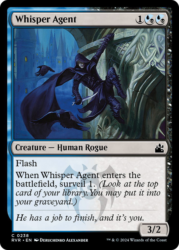 Whisper Agent [Ravnica Remastered] | Chromatic Games