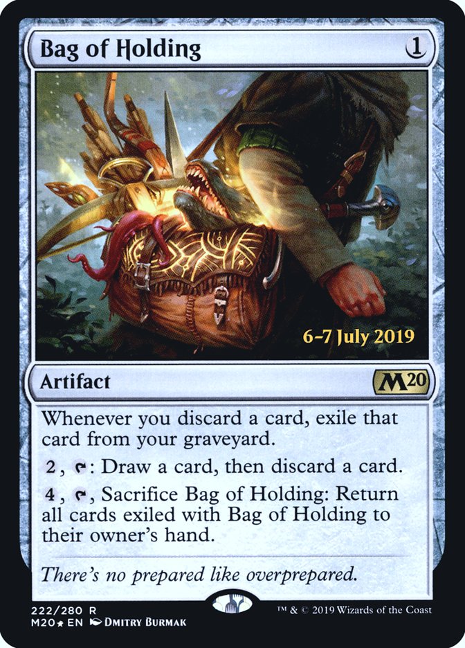 Bag of Holding [Core Set 2020 Prerelease Promos] | Chromatic Games