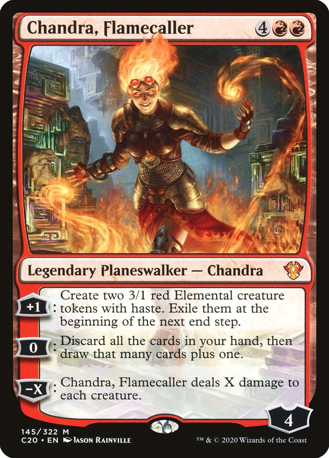 Chandra, Flamecaller [Commander 2020] | Chromatic Games