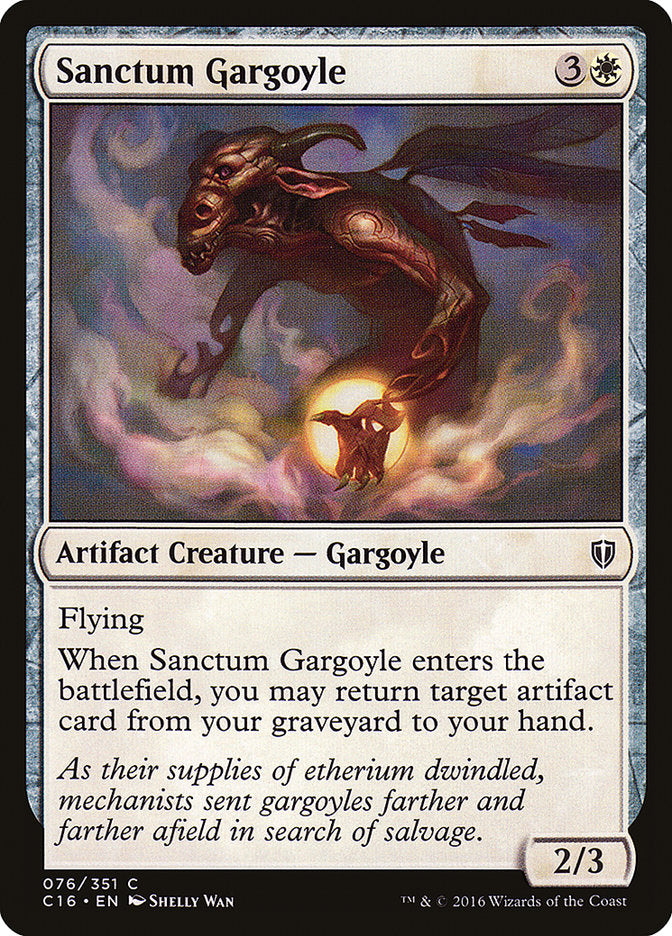 Sanctum Gargoyle [Commander 2016] | Chromatic Games