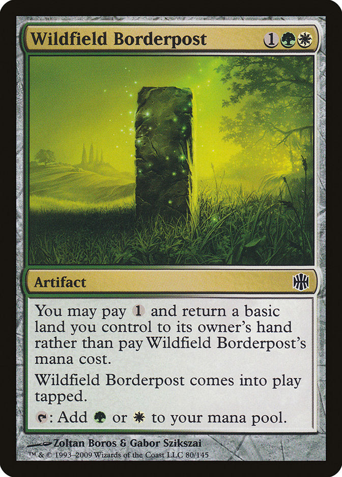 Wildfield Borderpost [Alara Reborn] | Chromatic Games