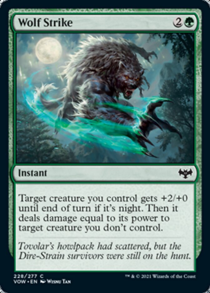 Wolf Strike [Innistrad: Crimson Vow] | Chromatic Games