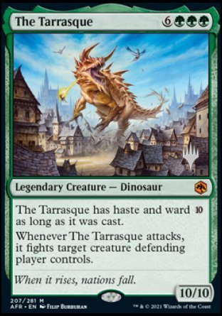 The Tarrasque (Promo Pack) [Dungeons & Dragons: Adventures in the Forgotten Realms Promos] | Chromatic Games