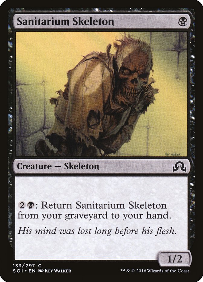 Sanitarium Skeleton [Shadows over Innistrad] | Chromatic Games