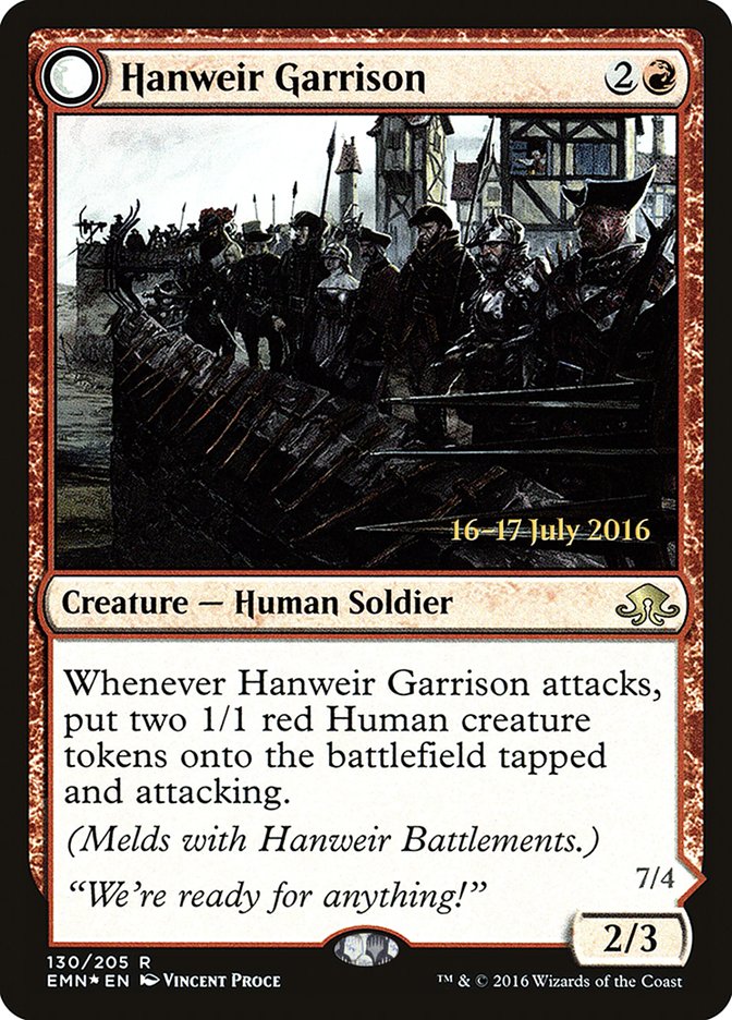 Hanweir Garrison [Eldritch Moon Prerelease Promos] | Chromatic Games