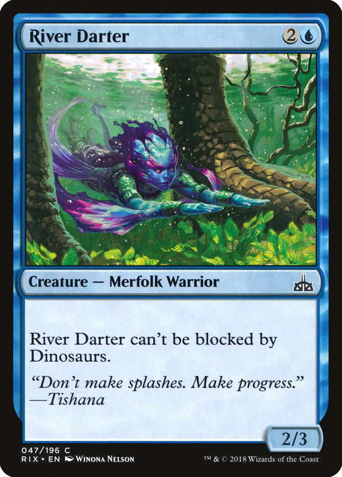 River Darter [Rivals of Ixalan] | Chromatic Games