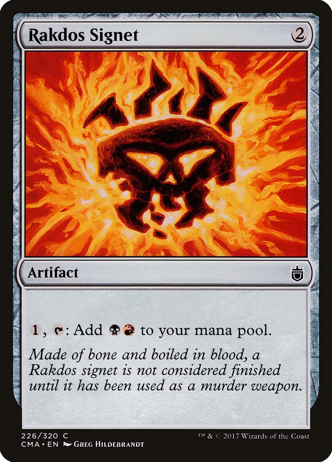 Rakdos Signet [Commander Anthology] | Chromatic Games