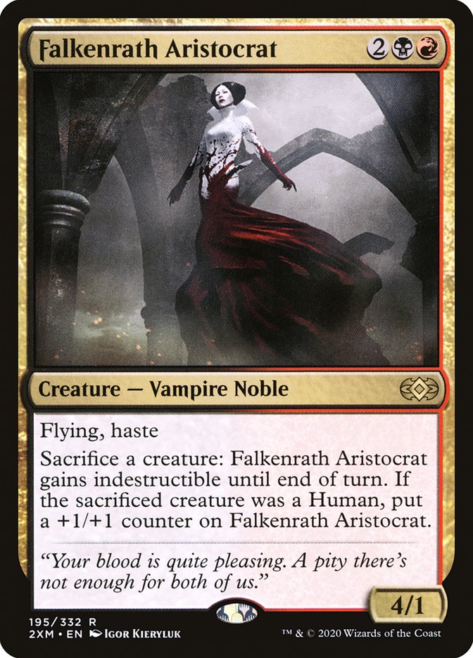 Falkenrath Aristocrat [Double Masters] | Chromatic Games