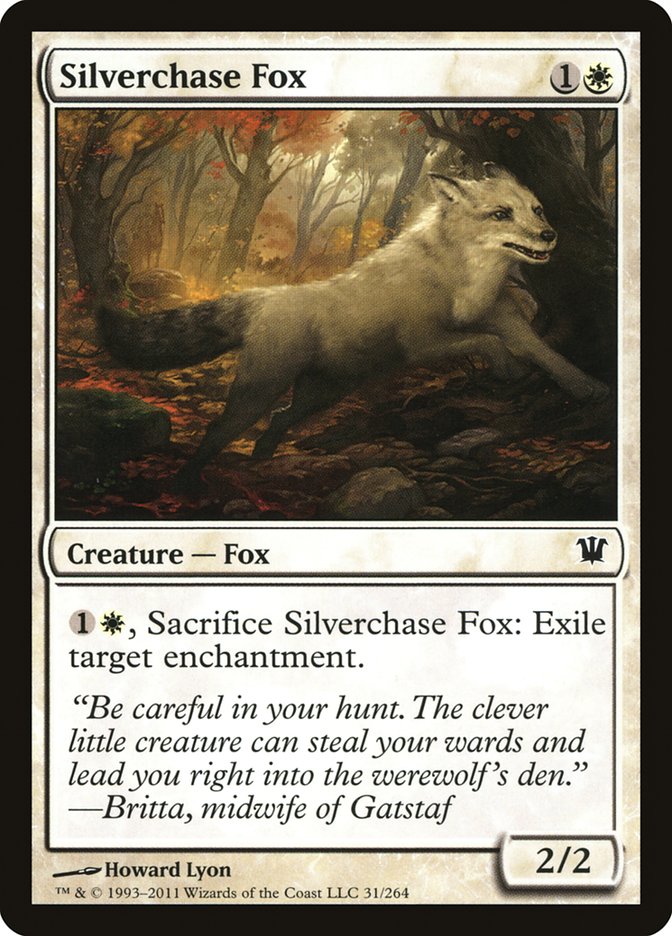 Silverchase Fox [Innistrad] | Chromatic Games